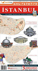Touristmap İstanbul il Haritası Plan ve Rehberi - 1