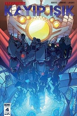 Transformers - Kayıp Işık Bölüm 4 Kapak B - 1