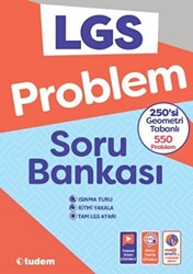 Tudem Yayınları - Bayilik Tudem Yayınları 8. Sınıf LGS Problem Soru Bankası - 1