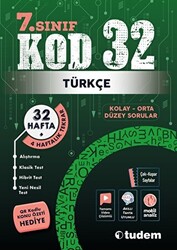 Tudem Yayınları - Bayilik 7. Sınıf Kod 32 Türkçe - 1