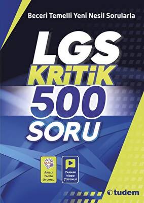 Tudem Yayınları - Bayilik LGS Kritik 500 Soru - 1