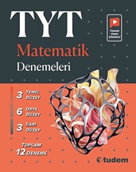 Tudem Yayınları - Bayilik TYT Matematik Denemeleri - 1