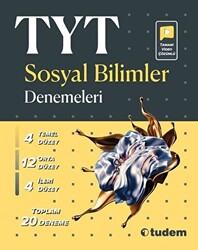 Tudem Yayınları - Bayilik TYT Sosyal Bilimler Denemeleri - 1