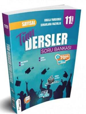 Tümler Yayınları 11. Sınıf Tüm Dersler Sayısal Soru Bankası - 1