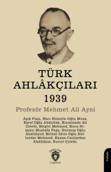 Türk Ahlakçıları 1939 - Dorlion Yayınları