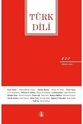 Türk Dili Dergisi Sayı: 820 Nisan 2020 - 1