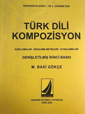 Akademi İstanbul Yayıncılık Türk Dili Kompozisyon - 1
