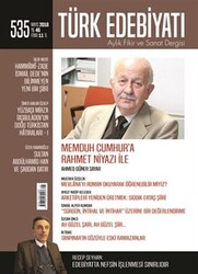 Türk Edebiyatı Dergisi Sayı: 535 Mayıs 2018 - 1