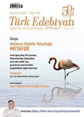 Türk Edebiyatı Dergisi Sayı: 586 Ağustos 2022 - 1