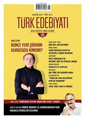 Türk Edebiyatı Dergisi Sayı: 596 Haziran 2023 - 1