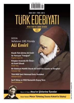 Türk Edebiyatı Dergisi Sayı: 603 Ocak 2024 - 1