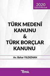 Türk Medeni Kanunu - Türk Borçlar Kanunu 2020 Güncel Mevzuat - 1
