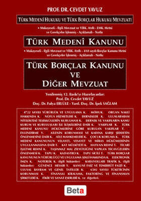 Türk Medeni Kanunu - Türk Borçlar Kanunu ve Diğer Mevzuat - 1