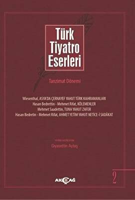 Türk Tiyatro Eserleri 2 Tanzimat Dönemi - 1