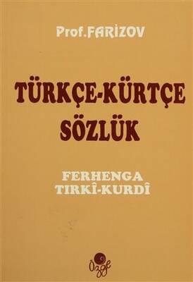 Türkçe - Kürtçe Sözlük - 1