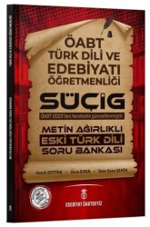 Türkçe ÖABTdeyiz ÖABT Türk Dili Edebiyatı SÜÇİG Metin Ağırlıklı Eski Türk Dili Soru Bankası - 1