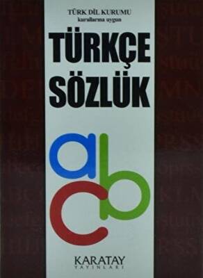 Türkçe Sözlük - 1