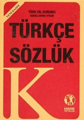 Türkçe Sözlük Yeni Basım - 1