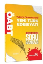 Türkçecim TV Yayınları ÖABT Türkçe Yeni Türk Edebiyatı Soru Bankası Çözümlü - 1