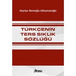 Türkçenin Ters Sıklık Sözlüğü - 1