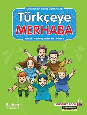 Akdem Yayınları Türkçeye Merhaba A-1-2 Ders Kitabı + Çalışma Kitabı - 1