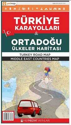 Türkiye Karayolları ve Ortadoğu Ülkeler Haritası - 1