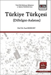 Türkiye Türkçesi - Eğitim Yayınevi - Ders Kitapları