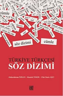 Türkiye Türkçesi - Söz Dizimi - 1