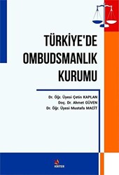 Türkiye`de Ombusdmanlık Kurumu - 1