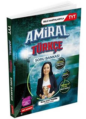 Eğit Akademi TYT Amiral Türkçe Soru Bankası Türkçenin Amirali - 1