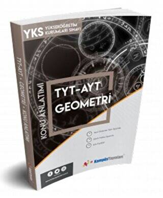 Kampüs Yayınları TYT AYT Geometri Konu Anlatımlı Fasikül - 1