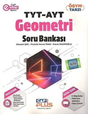 Çap Yayınları TYT AYT Geometri Plus Soru Bankası - 1