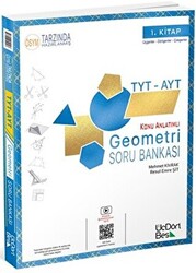 Üç Dört Beş Yayınları 2024 TYT AYT Geometri Soru Bankası - 1