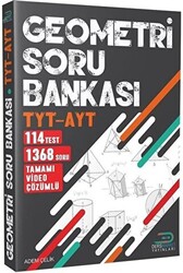 DersMarket Yayınları TYT - AYT Geometri Tamamı Çözümlü Soru Bankası - 1