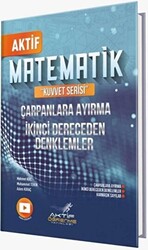 Aktif Öğrenme Yayınları TYT AYT Matematik Çarpanlara Ayırma ve İkinci Dereceden Denklemler - 1
