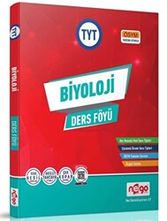 Nego Yayınları TYT Biyoloji Ders Föyü - 1