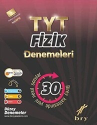 TYT Branş Denemeleri - Fizik 30`lu - Birey Eğitim Yayınları