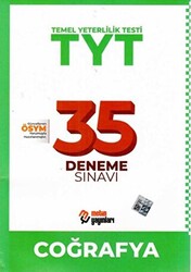 Metin Yayınları TYT Coğrafya 35 Deneme Sınavı - 1