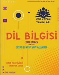 Çöz Kazan Yayınları TYT Dil Bilgisi Konu Özetli Soru Bankası - 1