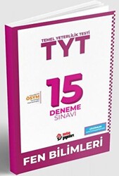 Metin Yayınları TYT Fen Bilimleri 15 Deneme Sınavı - 1