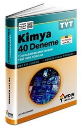 Aydın Yayınları TYT Kimya 40 Deneme - 1