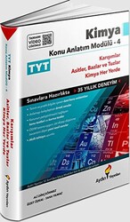 Aydın Yayınları TYT Kimya Konu Anlatım Modülü - 4 Karışımlar-Asitler-Bazlar-Tuzlar-Kimya Her Yerde - 1