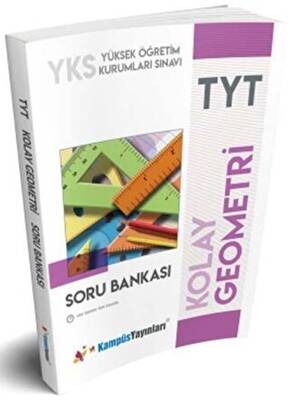 Kampüs Yayınları TYT Kolay Geometri Soru Bankası - 1