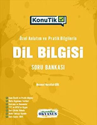 Okyanus Yayınları TYT KonuTik Dil Bilgisi Soru Bankası - 1