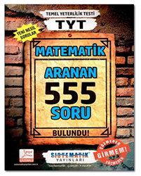 Sistematik Yayınları TYT Matematik 555 Aranan Soru Çözümlü - 1