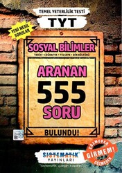 Sistematik Yayınları TYT Sosyal Bilimler Aranan 555 Soru - 1