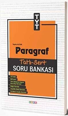 Gama Yayınları TYT Tatlı Sert Paragraf Soru Bankası Gama Okul Yayınları - 1