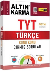 Altın Karma Yayınları TYT Türkçe Konu Konu Çıkmış Sorular - 1