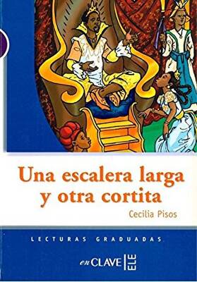 Una Escalera Larga y Otra Cortita LG Nivel-1 İspanyolca Okuma Kitabı - 1