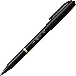 Uniball Mitsubishi Sign Pen 1.0 Akrilik Uçlu İmza Kalemi Siyah - 1